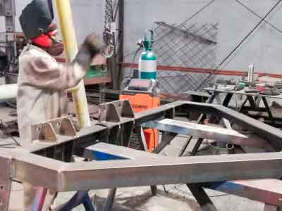 fabricación soporte MVC