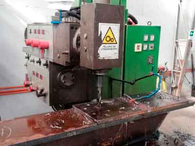 fabricación de vigas mecanizadas