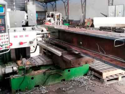 fabricación de vigas mecanizadas