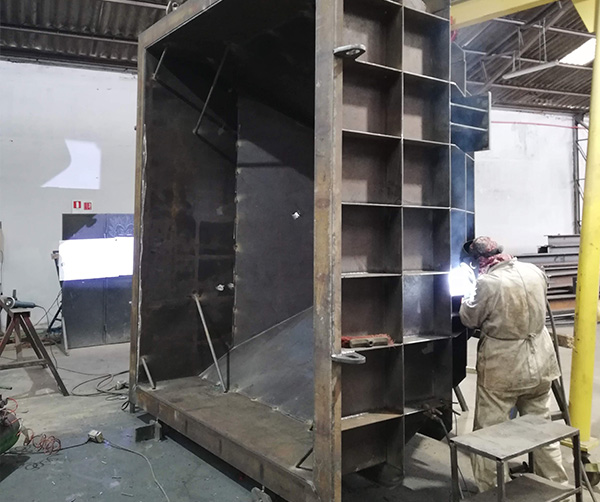 Fabricación estructuras y calderería